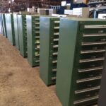 used Stanley Vidmar cabinets