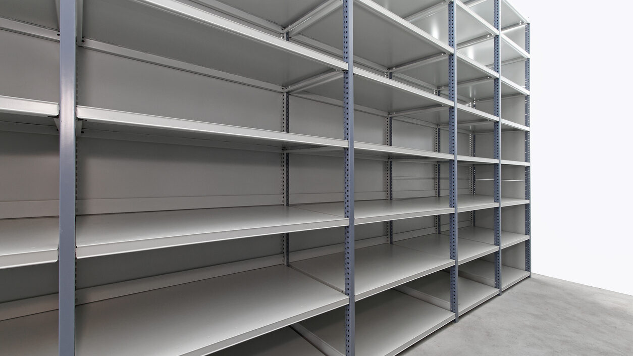 Heavy duty Metal Warehouse Shelving in Houston Texas