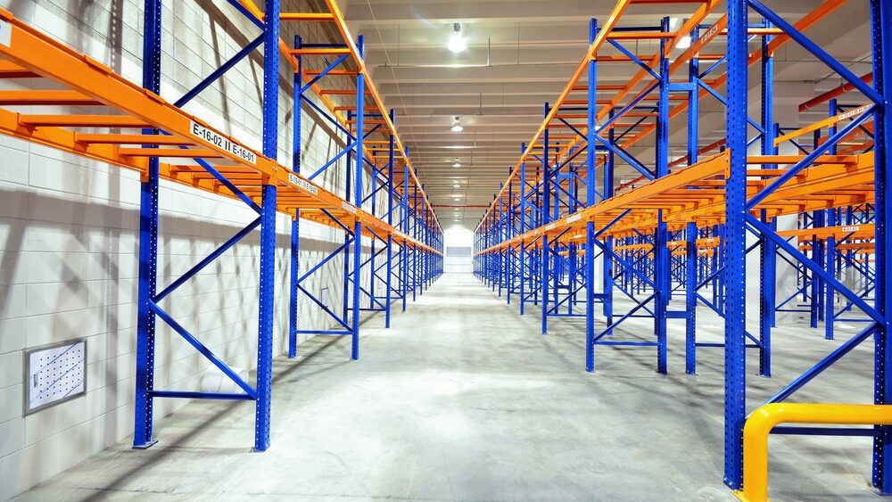 used pallet rack aisle spacing and planning