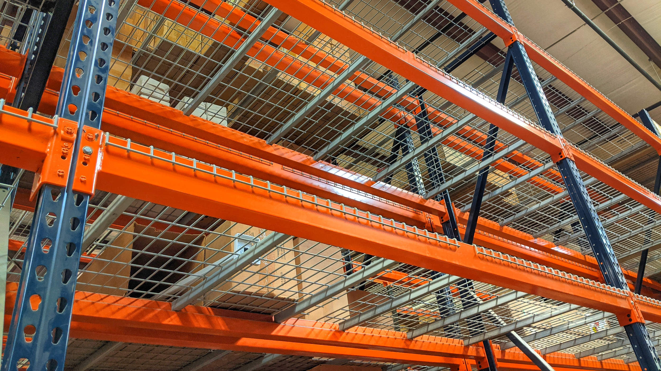 Match existing used pallet racking