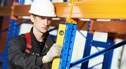 pallet rack installation 434